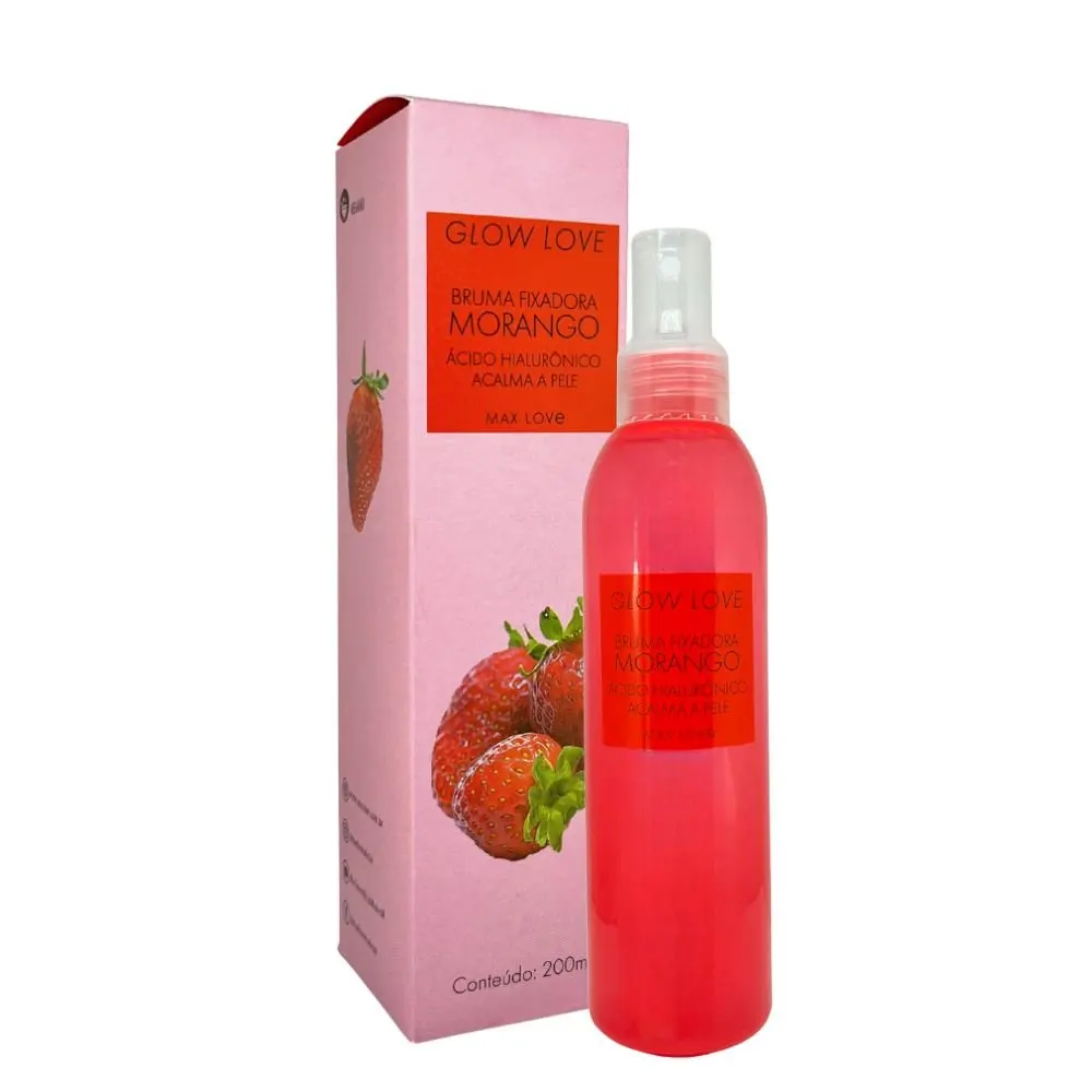 Bruma Fixadora Glow Love Strawberry Max Love
