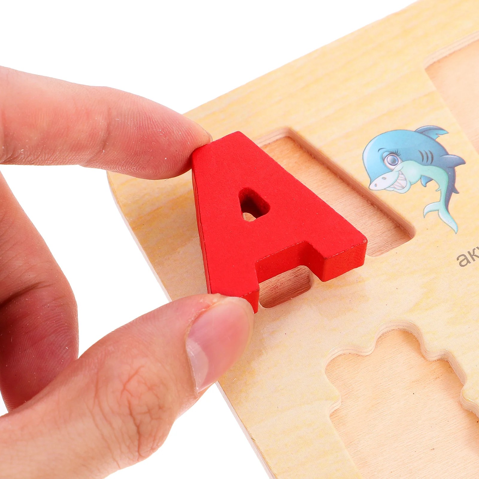 1세트 알파벳 나무 교육용 유아용 매칭 퍼즐 보드 학습 게임 재미있는 매칭 나무 퍼즐