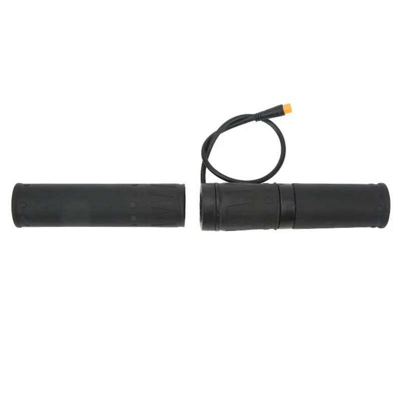 

Electric Bike Throttle Grip Rubber Split Half Rotation With Waterproof Joint Bike Twist Throttle For Repair