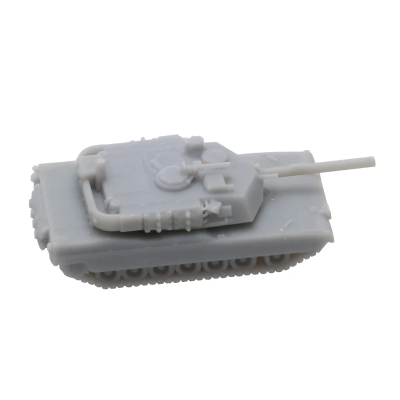 10PCS 3D Printing Resin M1A2 Main Battle Tank Model Length 4/13/22.7/26mm Miniature Tankette Vehicles for Hobby Toys Display