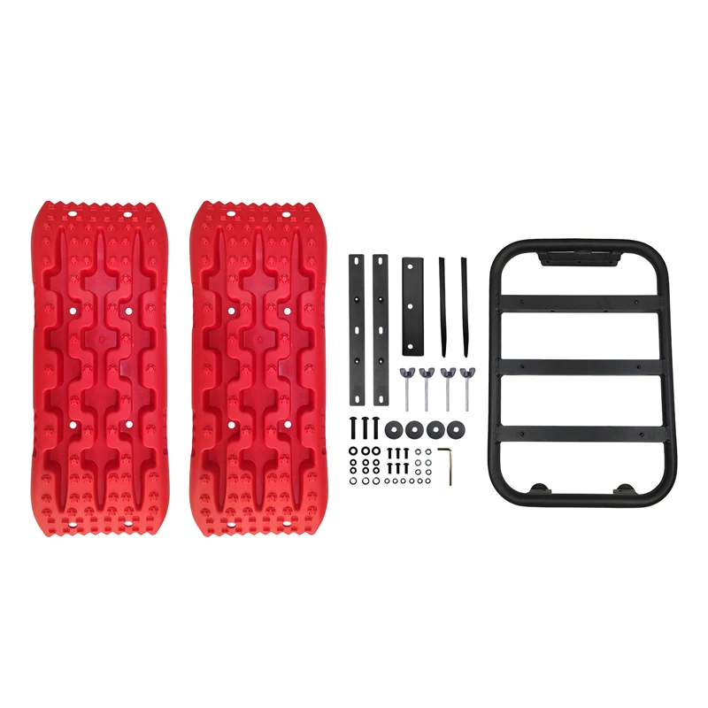 Escape Board Self Rescue Mud Anti Plate Rear Window Brackets For Suzuki Jimny JB64 Sierra JB74 2019-2026 3 Door Jimny Only