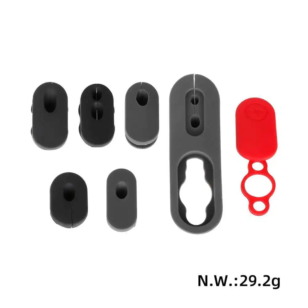 

For 4Pro/4 Lite Electric Folding Scooters Magnetic Waterproof Silicone Charging Port Cover Secure Fit Dust/Water Protection