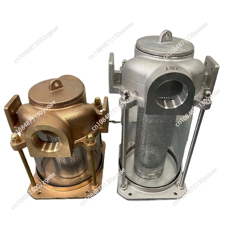 Professional Manufacturer China Stainless Steel 316L Brass Seawater Filter Marine Diesel Engine Mechanical Parts 3/8 