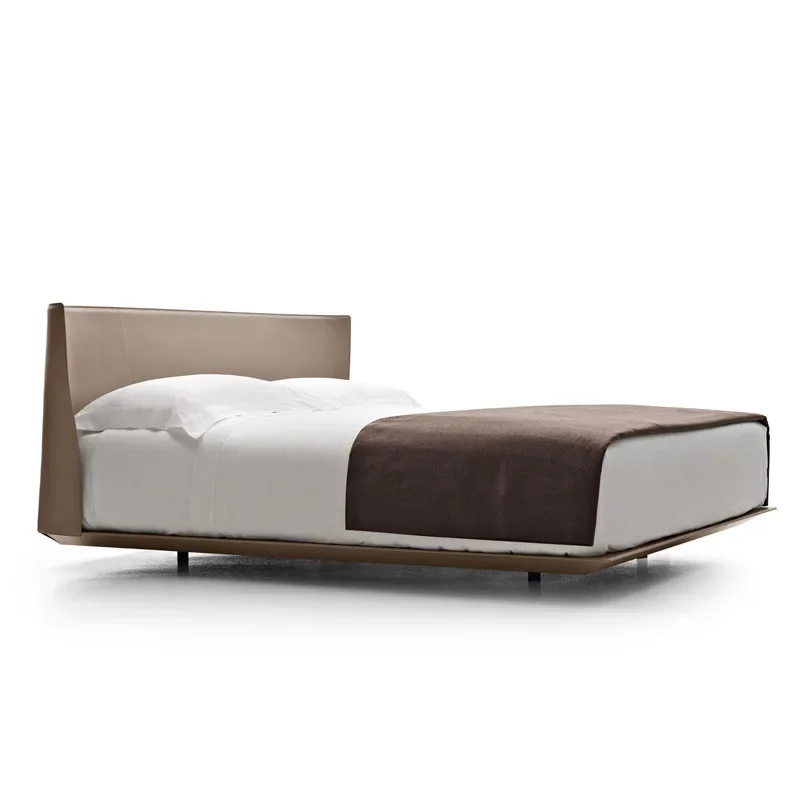 

Italian minimalist bed modern minimalist
