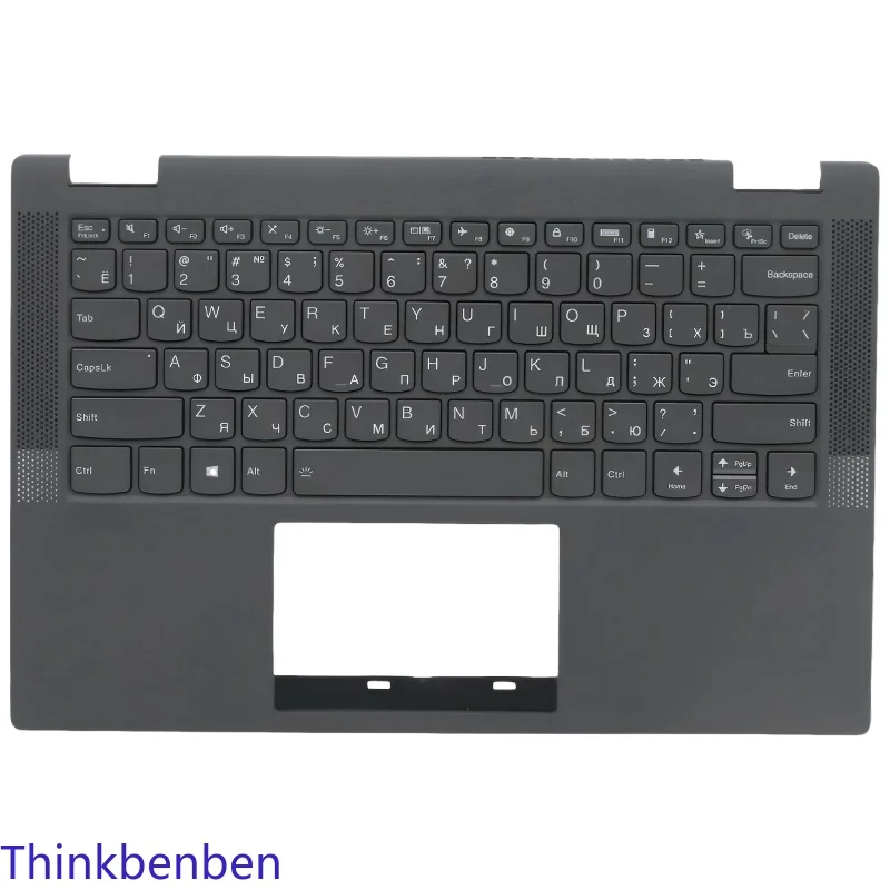 

RU Russian Grey Keyboard Upper Case Palmrest Shell Cover For Lenovo Ideapad Flex5 14 14ALC05 14ARE05 14IIL05 14ITL05 5CB0Y85438