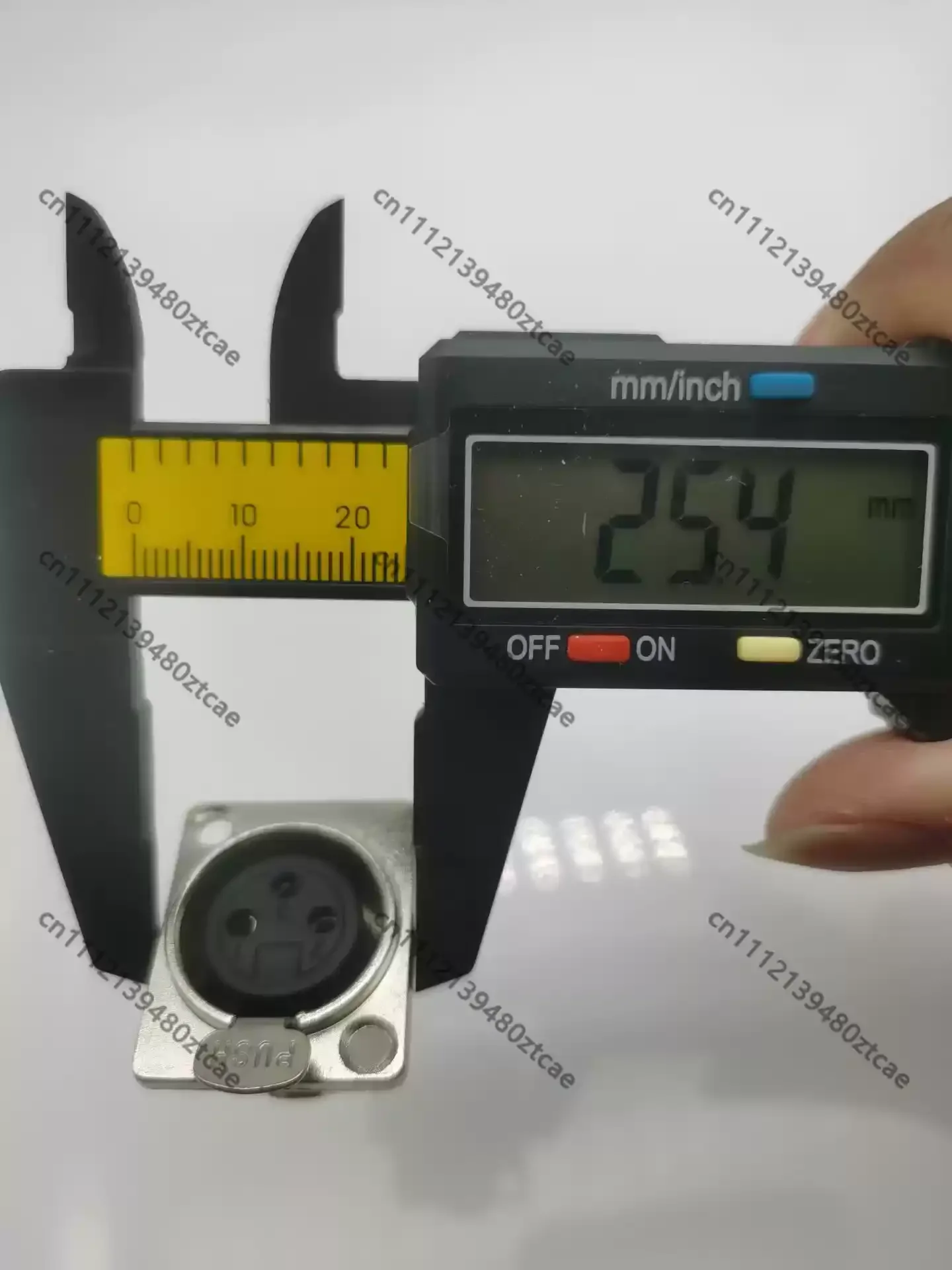 3 Pin Female XLR Socket, Professional Audio Female Connector