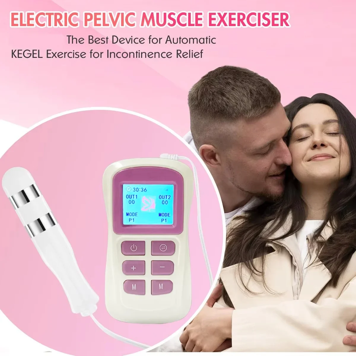 Women's Postpartum Pelvic Floor Muscle Trainer Low Frequency Current Device for Muscle Repair And Urinary Leakage Prevention