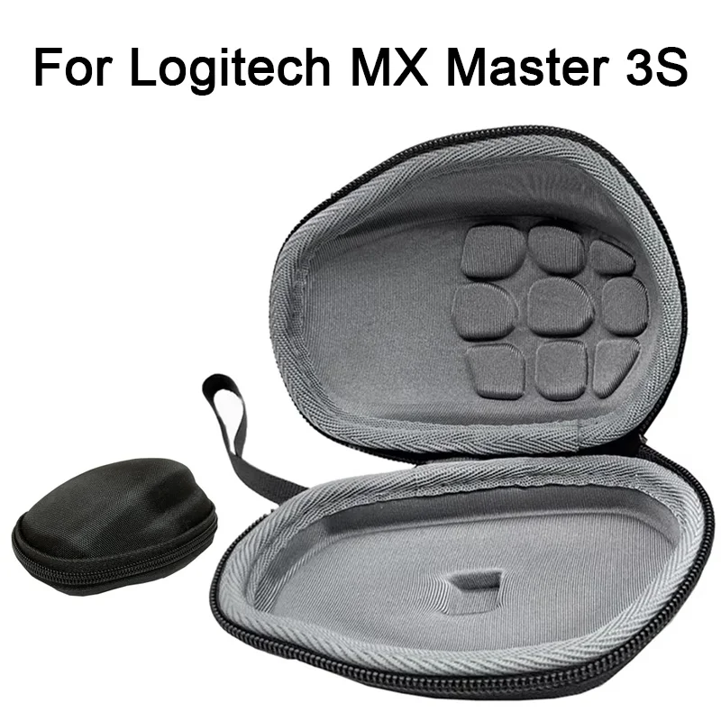 Tas Penyimpanan untuk Logitech MX Master 3S Tas Penyimpanan Mouse Nirkabel Pelindung Casing Keras Aksesori Cangkang Tas Mouse Portabel Perjalanan