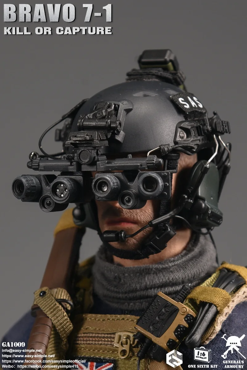 In Stock 1/6 Easy&Simple Es Ga1009 The British Soldier Doll Duty Man The Call Full Set Moveable Action Figure Sas For Fans Toys view 6