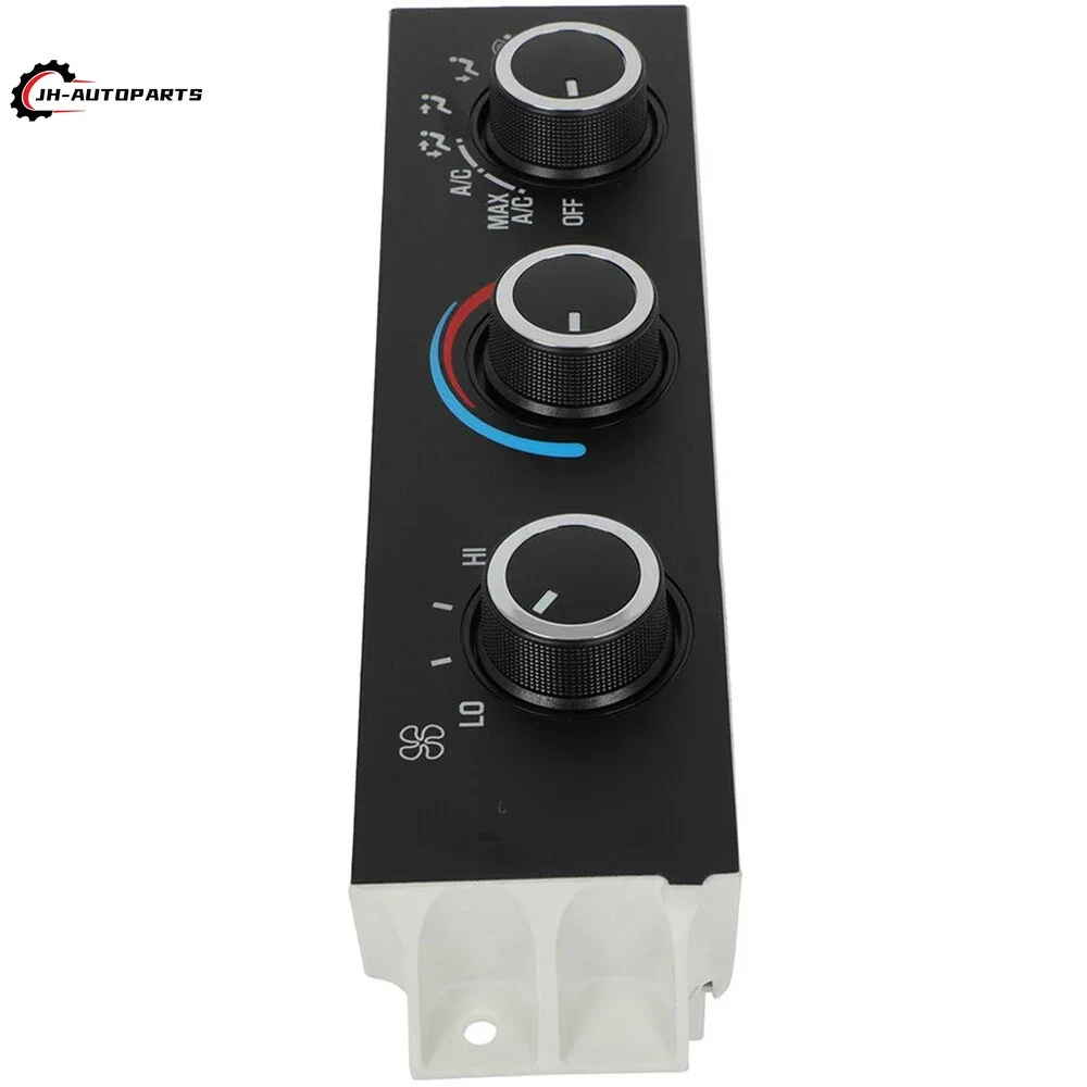 AC A/C & Heater Control with Blower Motor Switch Unit for GMC G3500 Safari Topkick Savana 1500 2500 3500 4500 1996-2020