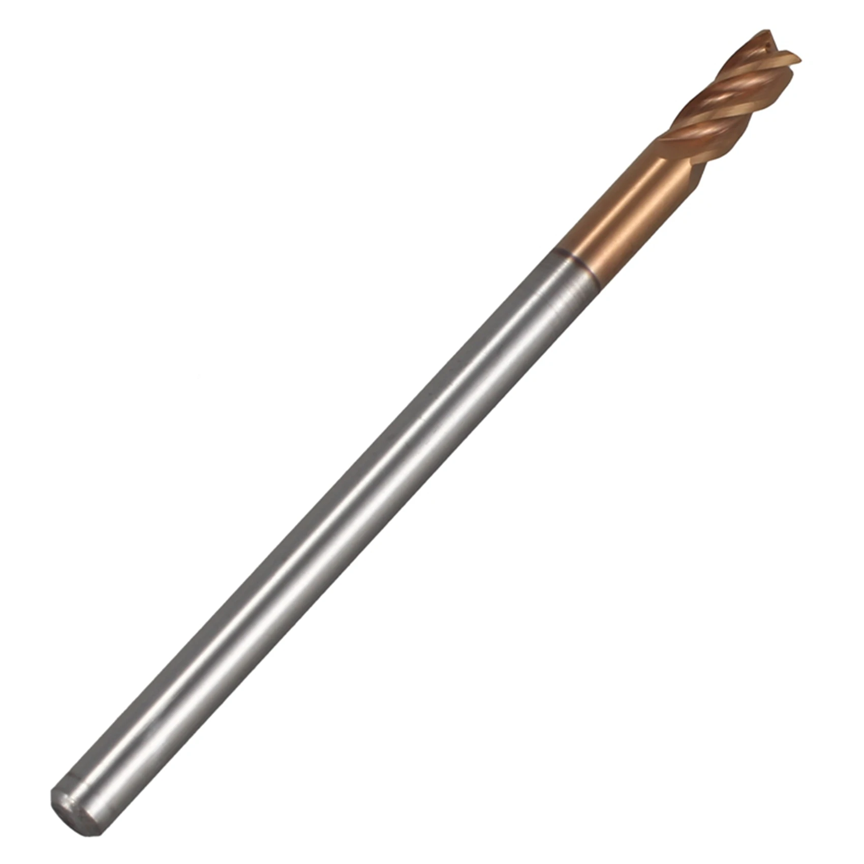 

A19F-15PCS 3Mm Solid Carbide Endmills Endmill D3X8XD4X50L 4Flute Side Milling Slotting Profiling Face Mill Standard Length