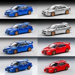 Furuya 1:64 Impreza WRX STi Sedan Mk2 GD / GG Bugeye / Blobeye limited999 Diecast Model Car