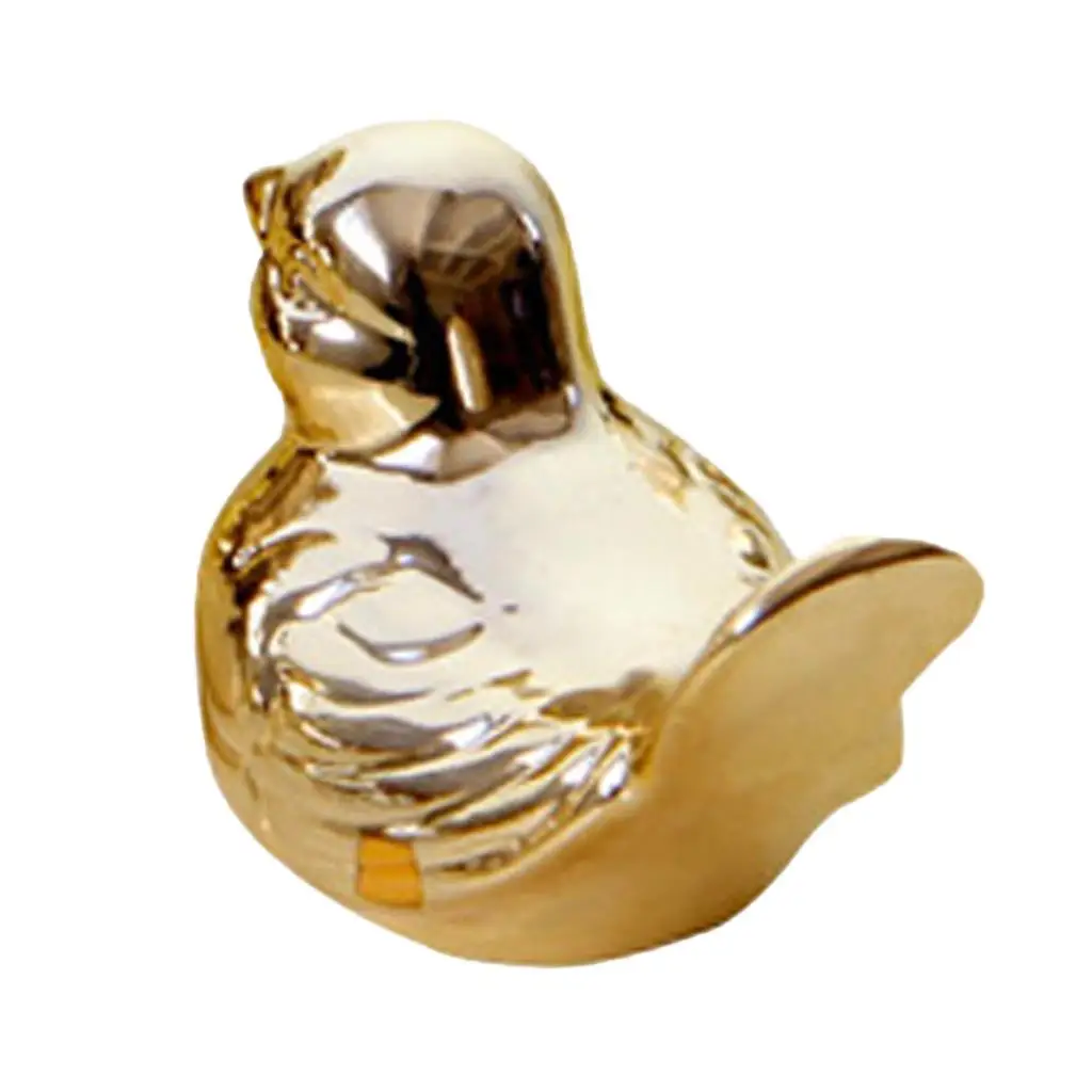 Nordic Ceramic Bird Shaped Figurine Modern Animal Statue for Home Desktop Display Table Adornment