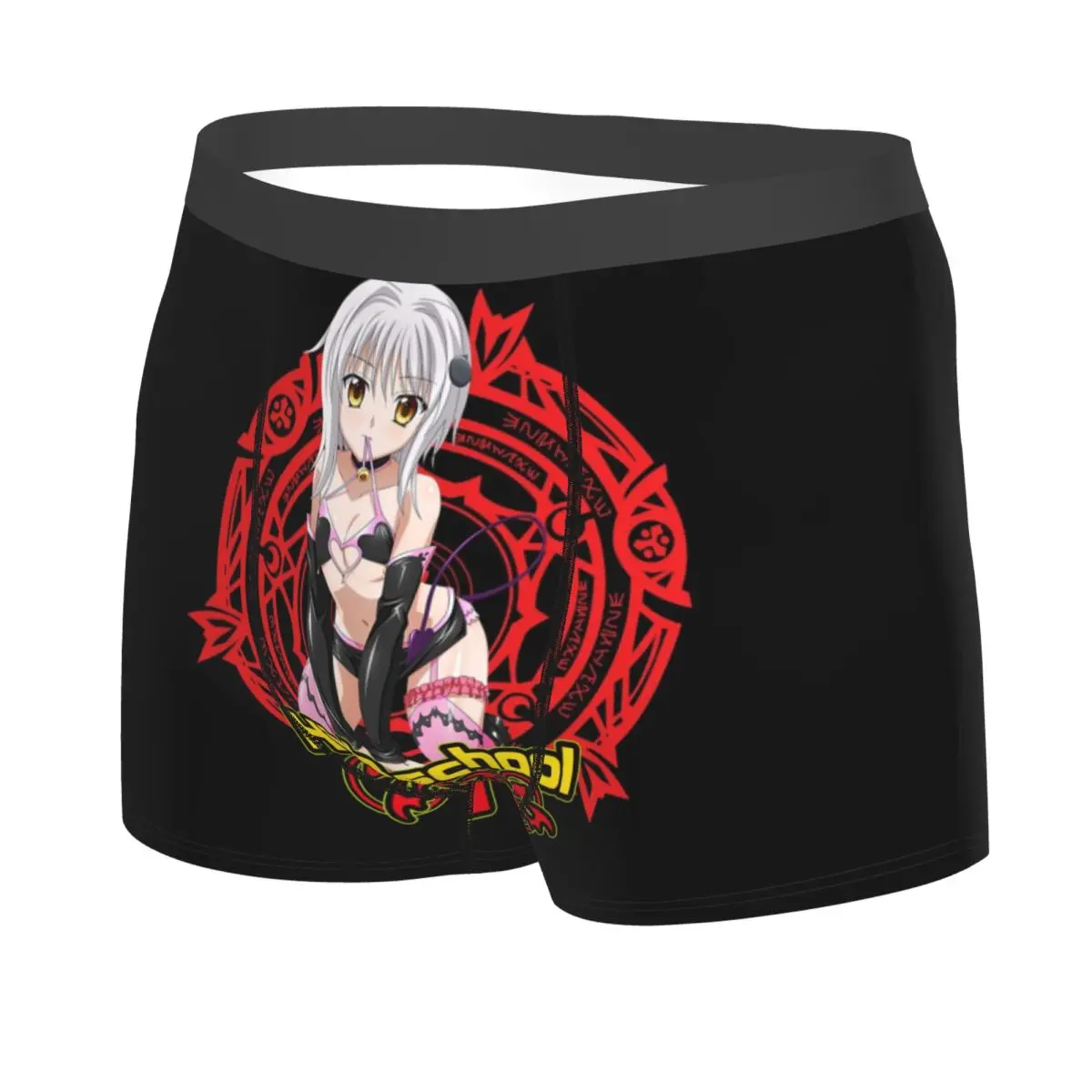 Custom Male Sexy Sexy Girl High School DxD Koneko Toujou Underwear Boxer Briefs Men Breathbale Shorts Underpants