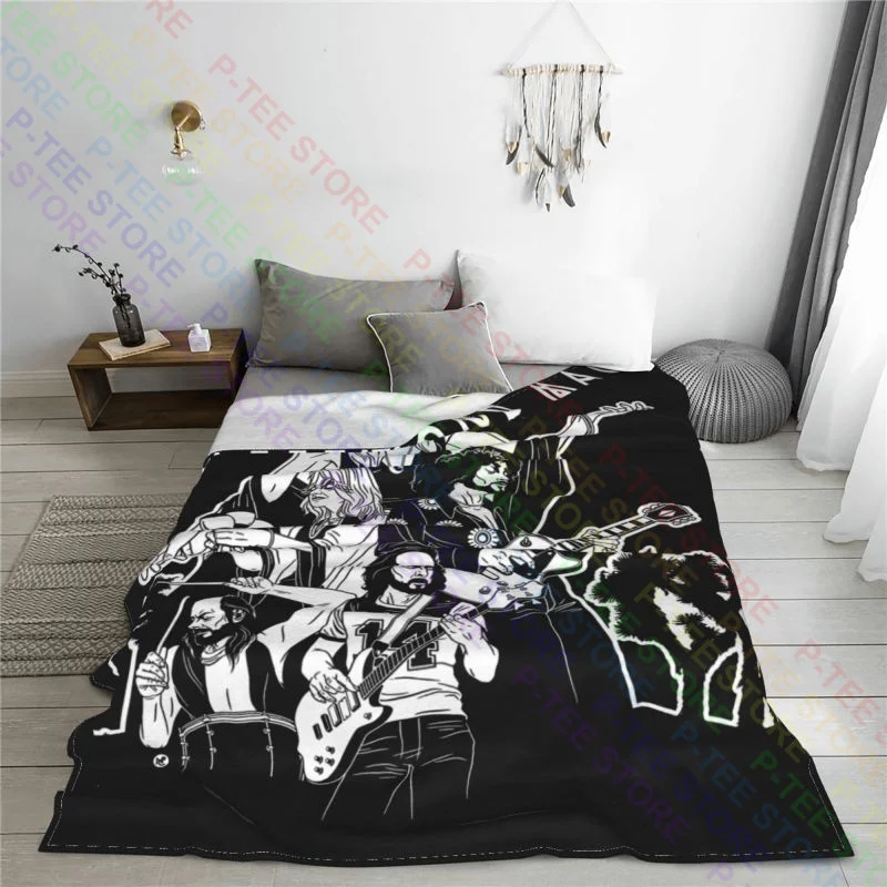 Art Charming Pattern Pop Music Writer Stevie Nicks Blanket Quilt Flannel Four Seasons Faux Fur Mink Family Expenses