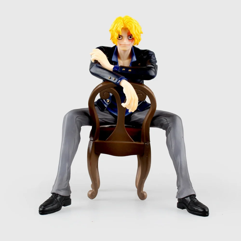 

Аниме-фигурка One Piece: Сабо сидящий на стуле, коллекционная модель из ПВХ, 16 см