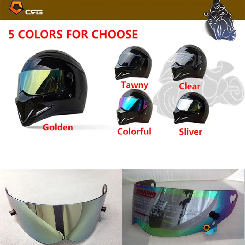 

Fit ATV Full Face Motorcycle Helmet Lens Visor Anti-UV HD Anti-Fog for ATV Series Motocross Helmet Compatible with Various Model