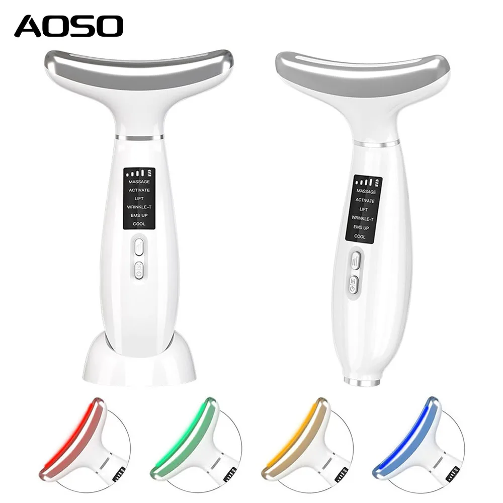 

Омоложение для шеи дельфина с 4-цветной подсветкой, мишенями, морщинами, линиями шеи и носогубными складками