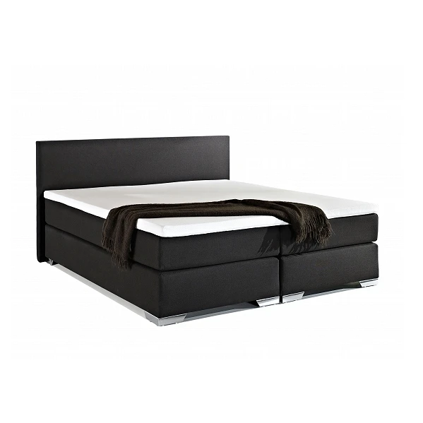 Commercial Furniture Solid Wooden Frame+Spring Bed Bases Boxspring Bed King Size China Boxspring Luxury Bed