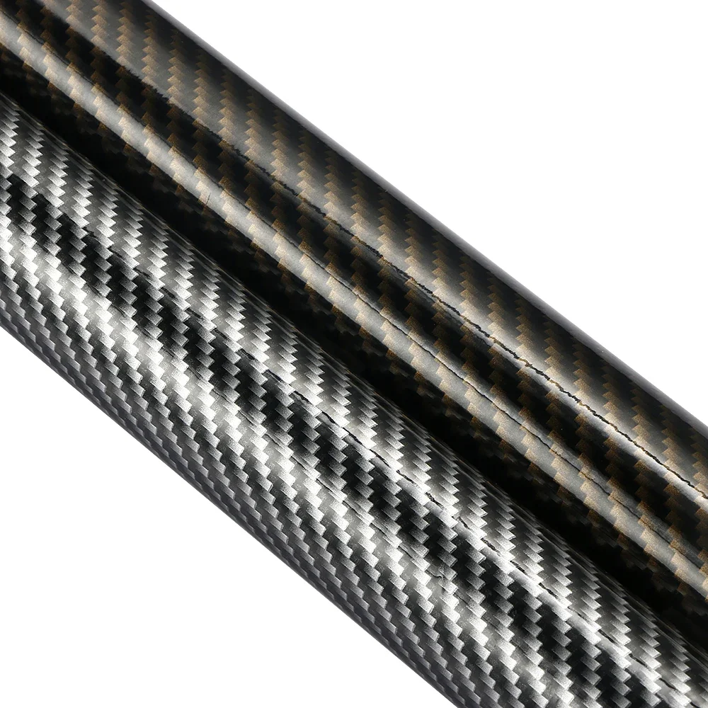 2D Carbon Fiber Film Vehicle Body Decals Wrap Sheet Roll Vinyl Self Adhesive Modified Stickers Auto Accessories 10/30x100cm