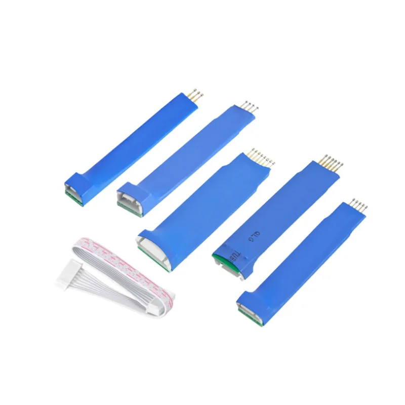 Agulha de mola para programação de microcontroladores, Test Needle, Suporta STC, STM32, STM8 1, Chip Machine Burning, 2.54mm-4P, 2.00mm
