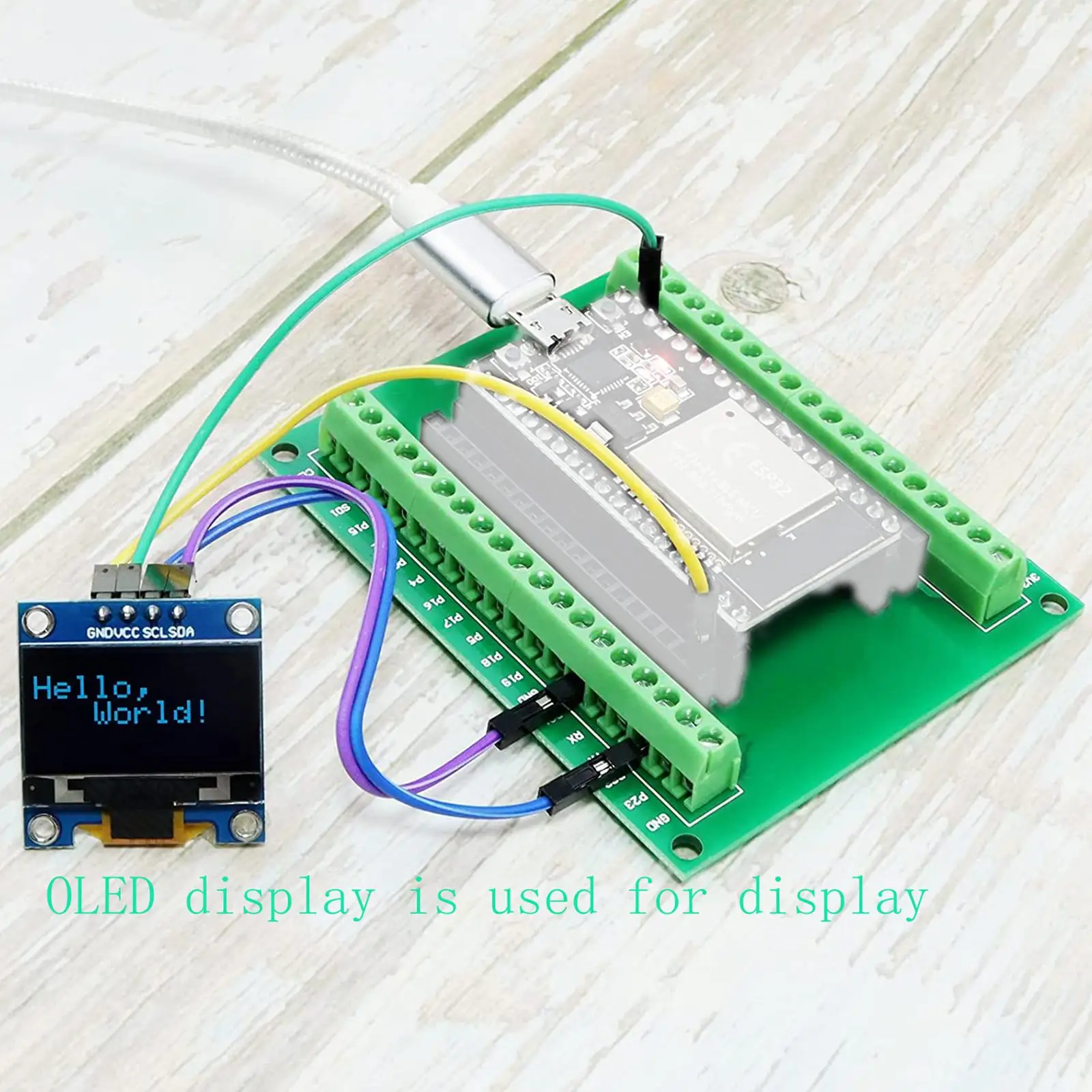 ESP32 Breakout Board for Arduino GPIO 1 into 2 Compatible with 38 Pins ESP32S ESP32 Development Board 2.4 GHz Dual Core F1O0