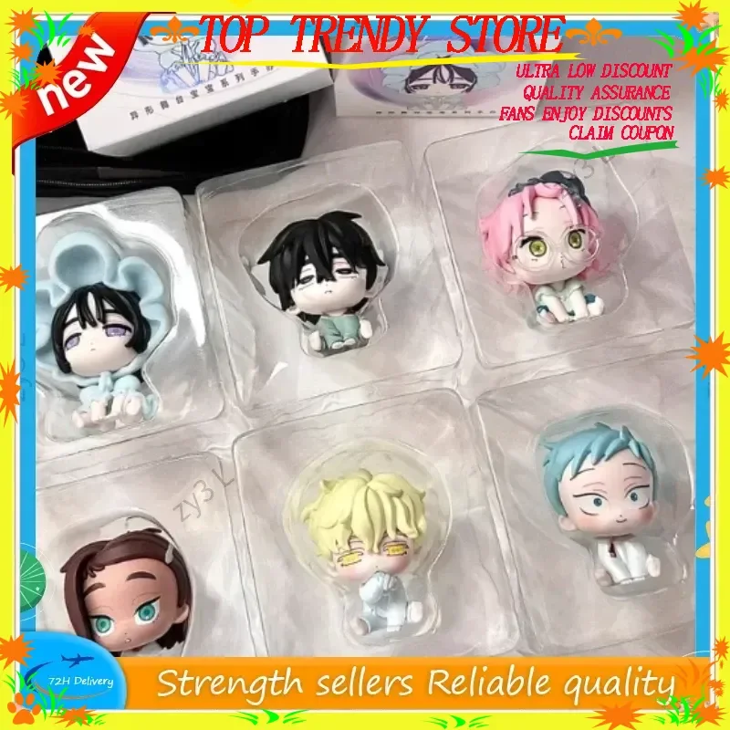 

В наличии Новая оригинальная Alien Stage Baby Series слепая коробка Mystery Коллекционная модель игрушки милый Mizi Sua Иван Лука Хуна для детей подарок