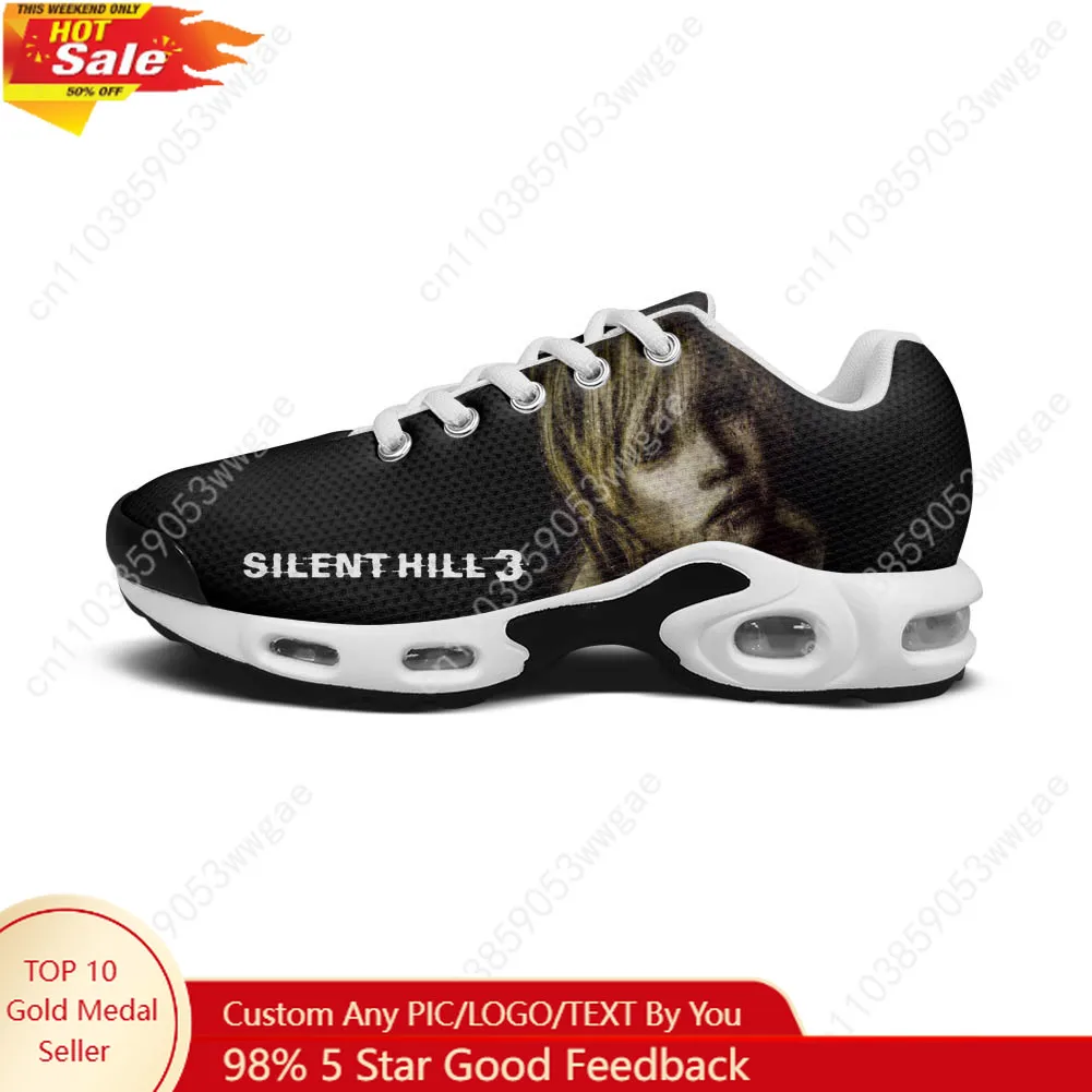 

Silent Hill 3 Lightweight Sport Shoe Air Cushion Sneakers Mens Womens Teenagers High Quality Custom Made Leisure Mesh Sneakers
