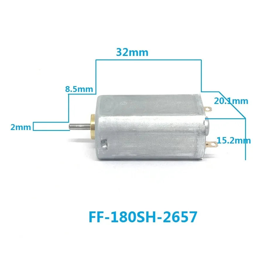 DC Motor FF-180 FF-180SH-3825 FF-180SH-2657 FF-180SH-2852 FF-180SH-13260 For Electric Toothbrush/Hair Clipper Shaver