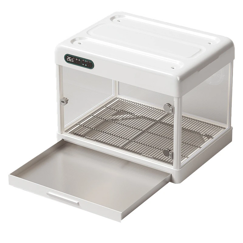 

Smart pet dog cabin fresh air system display cabinet constant temperature warm kennel with sunken drawer cage
