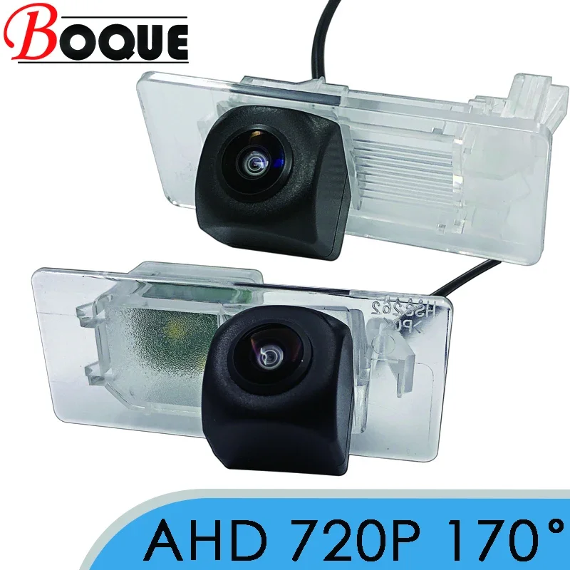 BOQUE 170 Degree 720P AHD Car Vehicle Rear View Reverse Camera for Volkswagen VW Touran Sagitar Touareg Golf Estate Plus Variant