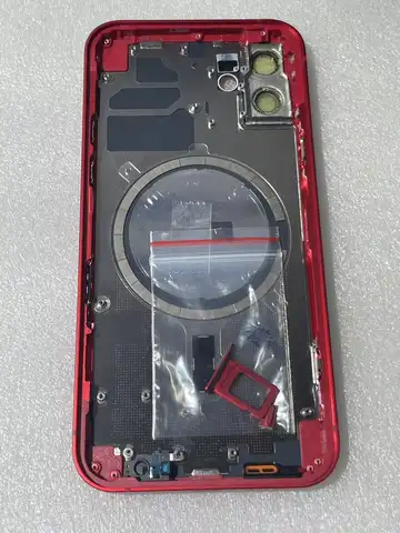 Whole sale 12 Frame with back glass,with button and sim tray,with mesh and magnet