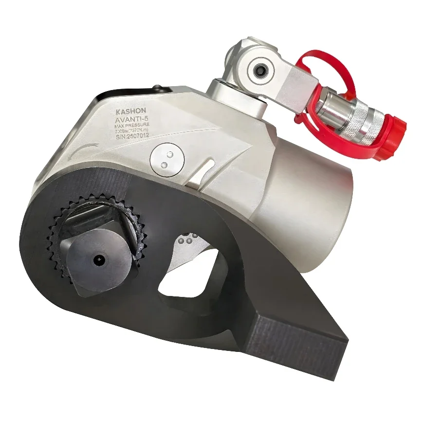 Heavy Duty High Torque Hydraulic Wrench, Titanium Alloy Driving Structure, Equipped with Front Reaction Arm