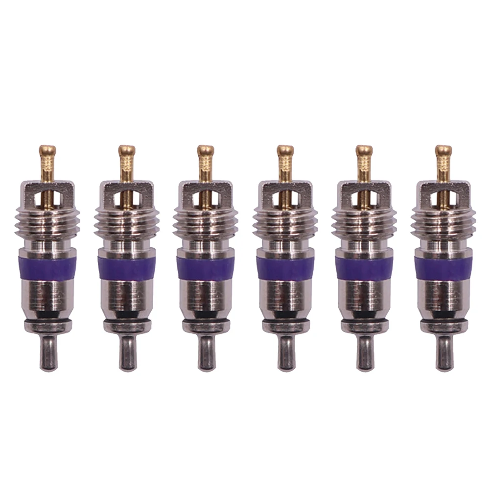 Purple Air Conditioner Valve Core Easy Installation Efficient Air Conditioning Hard-wearing Vehicle Maintenance