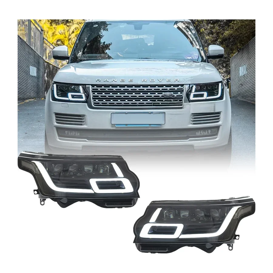 for Front Lamp for Range Rover Evoque 2013-2017 Headlights LED Lamp Modified LED Headlight 2014 2015 2016 2017