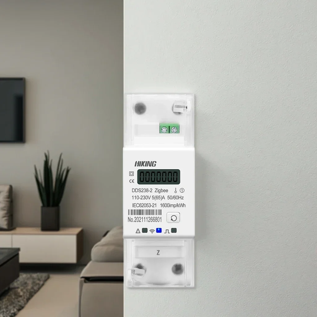 

2026 DDS238-2 Zigbee TUYA APP Single Phase Smart Energy Meter
