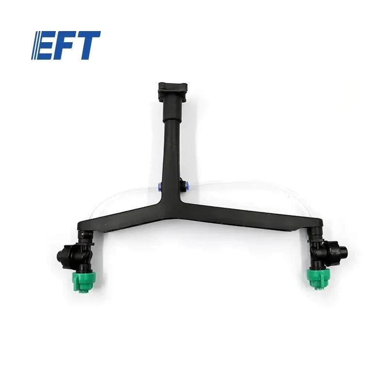 EFT integrated extended injection molding Y spray bar