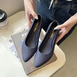 Clogs Wedge Breathable Female Sandal High Heels Jelly Shoes 2025 Summer Platform Girls Beach High-heeled Closed Comfort Scandals