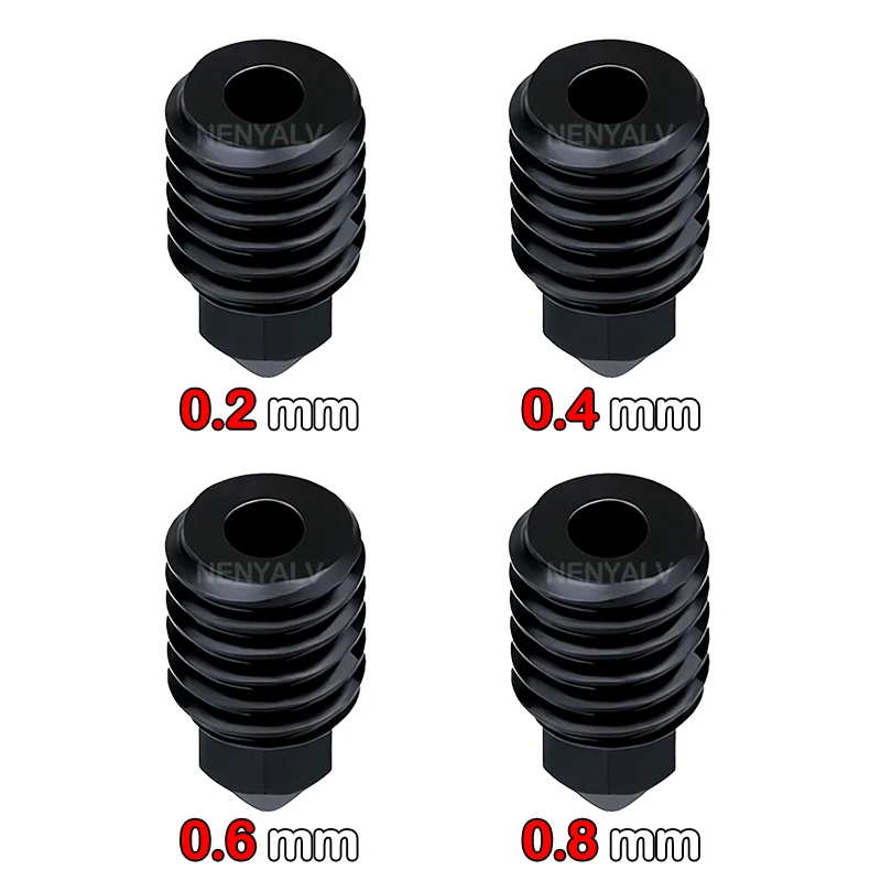 Für Anycubic Kobra 3 V2 Hotend-Kit Neues Upgrade-Hotend für Anycubic Kobra 3 Keramik-Hotend 3D-Drucker Messingdüse aus gehärtetem Stahl