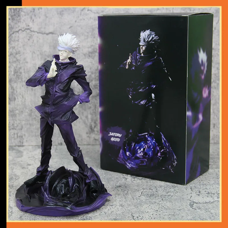 Anime Satoru Gojo Figures Gk Jujutsu Kaisen 25CM Action Figurine Gojo Satoru Pvc Model Collection Ornamen Toys For Gifts