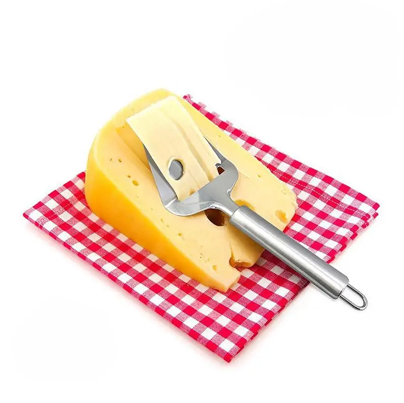 Cheese Slicer Stainless Steel Cheese Shovel Plane Cutter Butter Slice Cutting Knife Baking Cooking Tool ni103