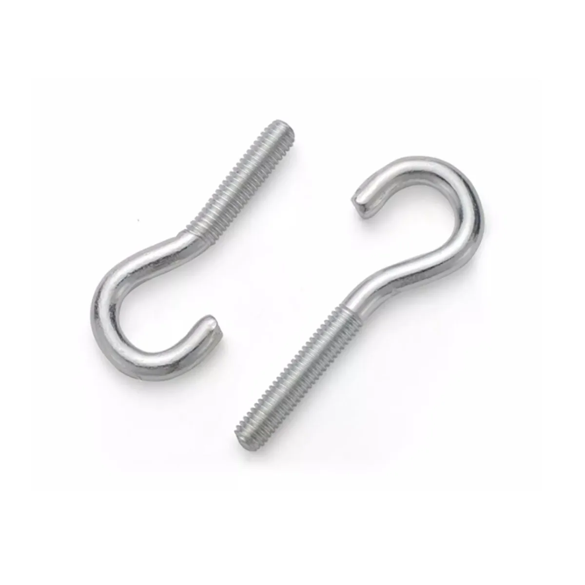 Carbon Steel Open Type Sheep Eye Screw / Extended Eyebolt