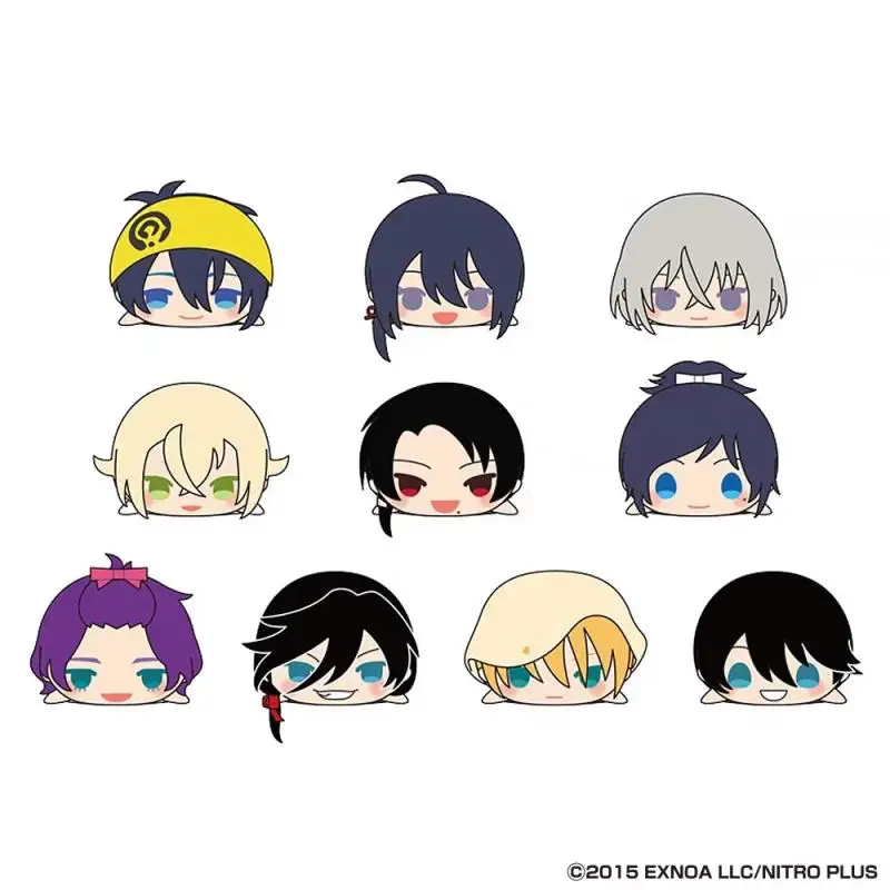 

8 см плюшевая кукла-талисман Моти, аниме Touken Ranbu Online Yamatonokami, хлопковая подвеска, милая сумка, подвески, детские коллекционные игрушки