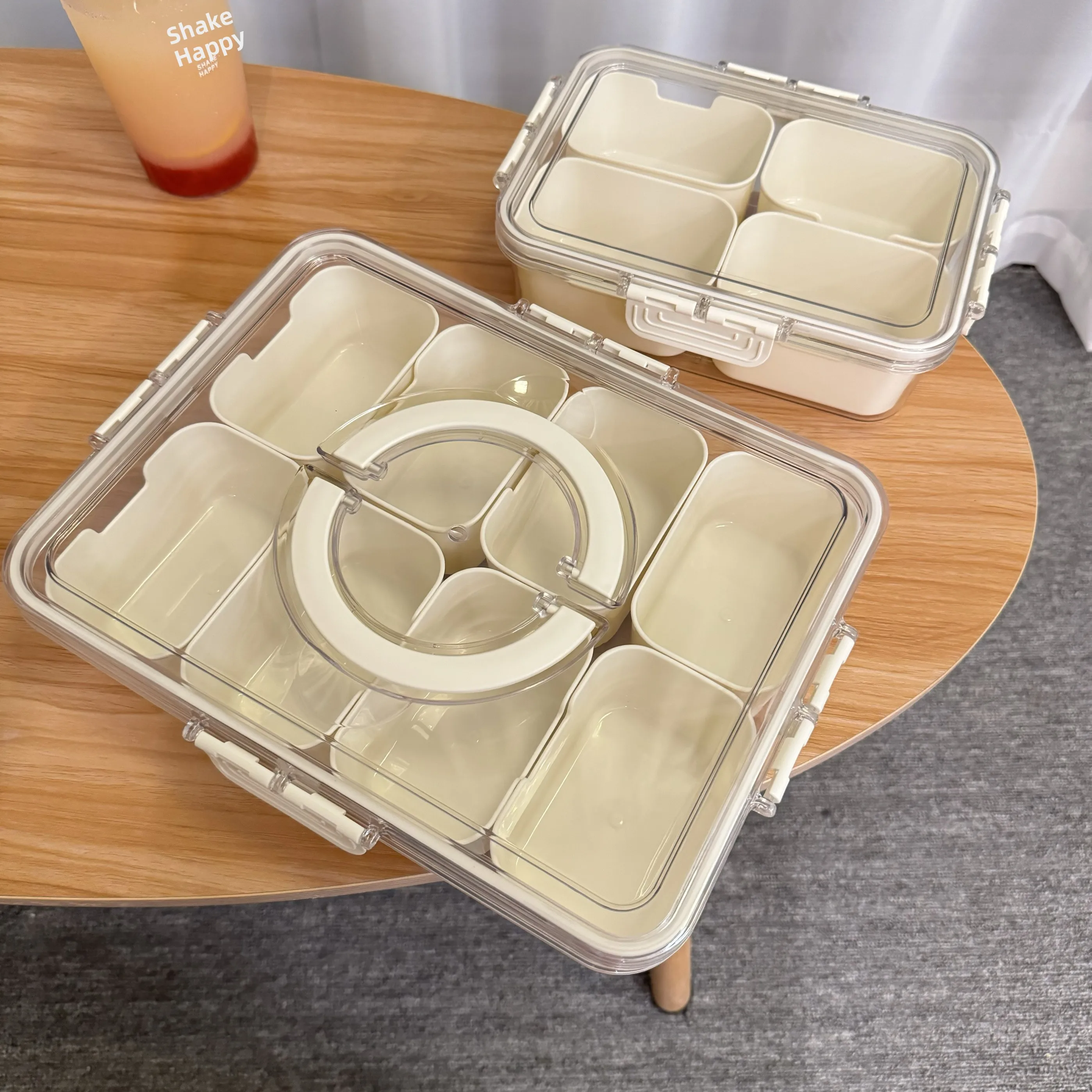Caja organizadora de especias para cocina, para canela, anís estrellado, chile seco, tarro de condimentos, material PET, para restaurante