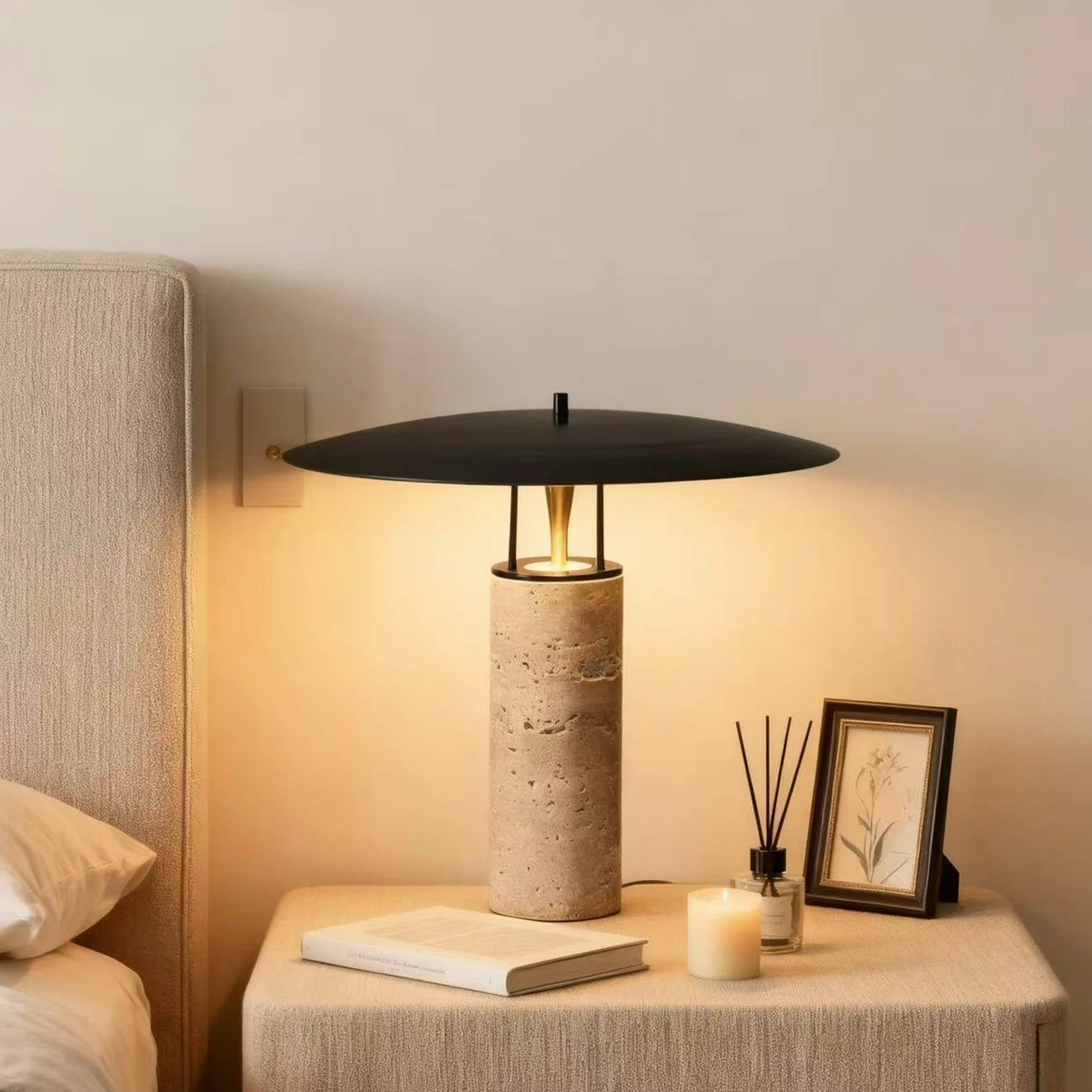 Postmodern Table Lamp Nordic Cave Stone Creative Desk Lamp Nightstand Lights Bedroom Kid Room Living Room Hotel Lights