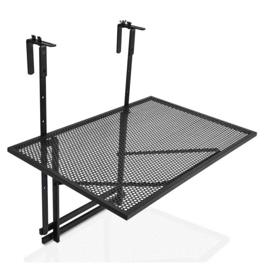 

Railing Folding Table with 5Level Adjustable Heights