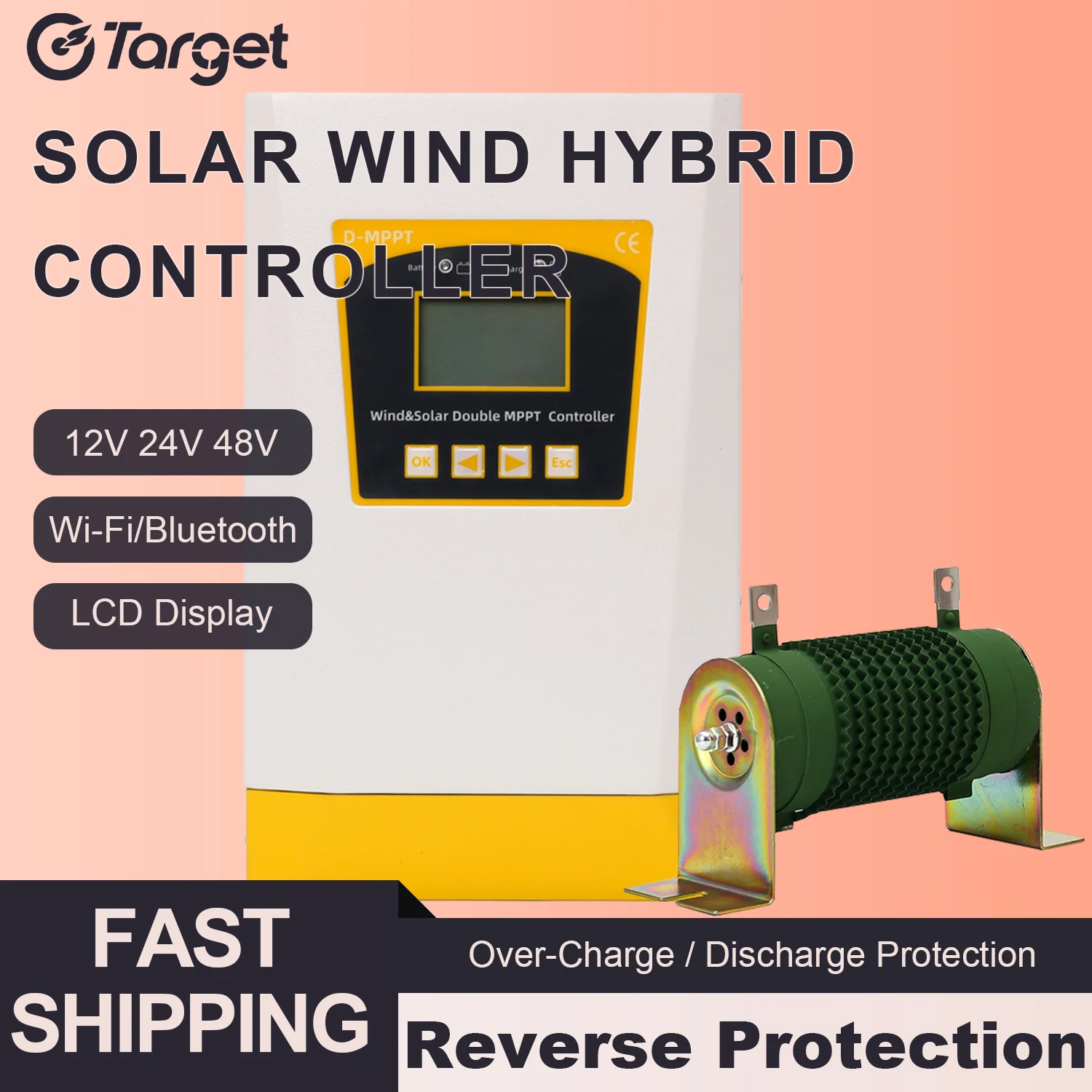 8000W Mppt Hybrid W…