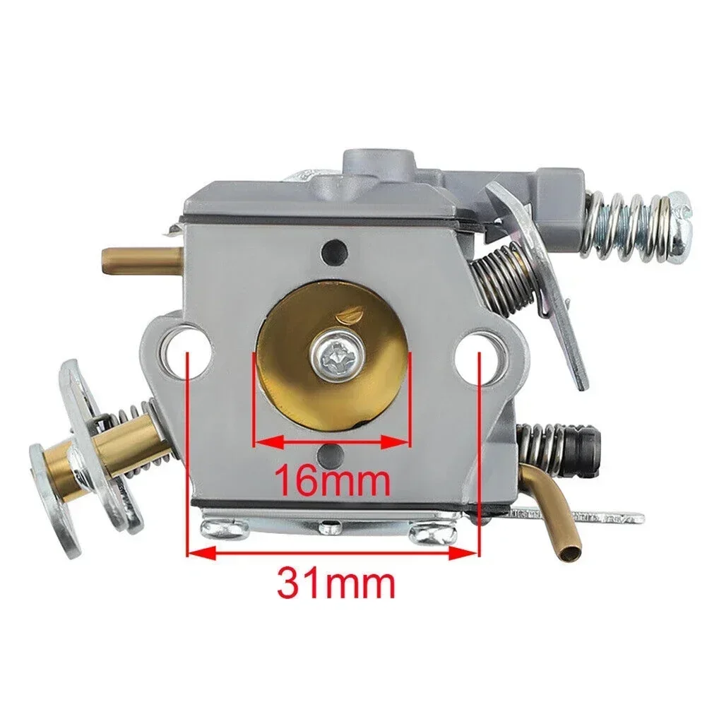 Imagem -05 - Conjunto de Carburador para Motosserra Poulan 2050 2150 2375 Coisa Selvagem 2375le Wt8911 com Plugue de Junta Filtro de ar de Linha de Combustível 1