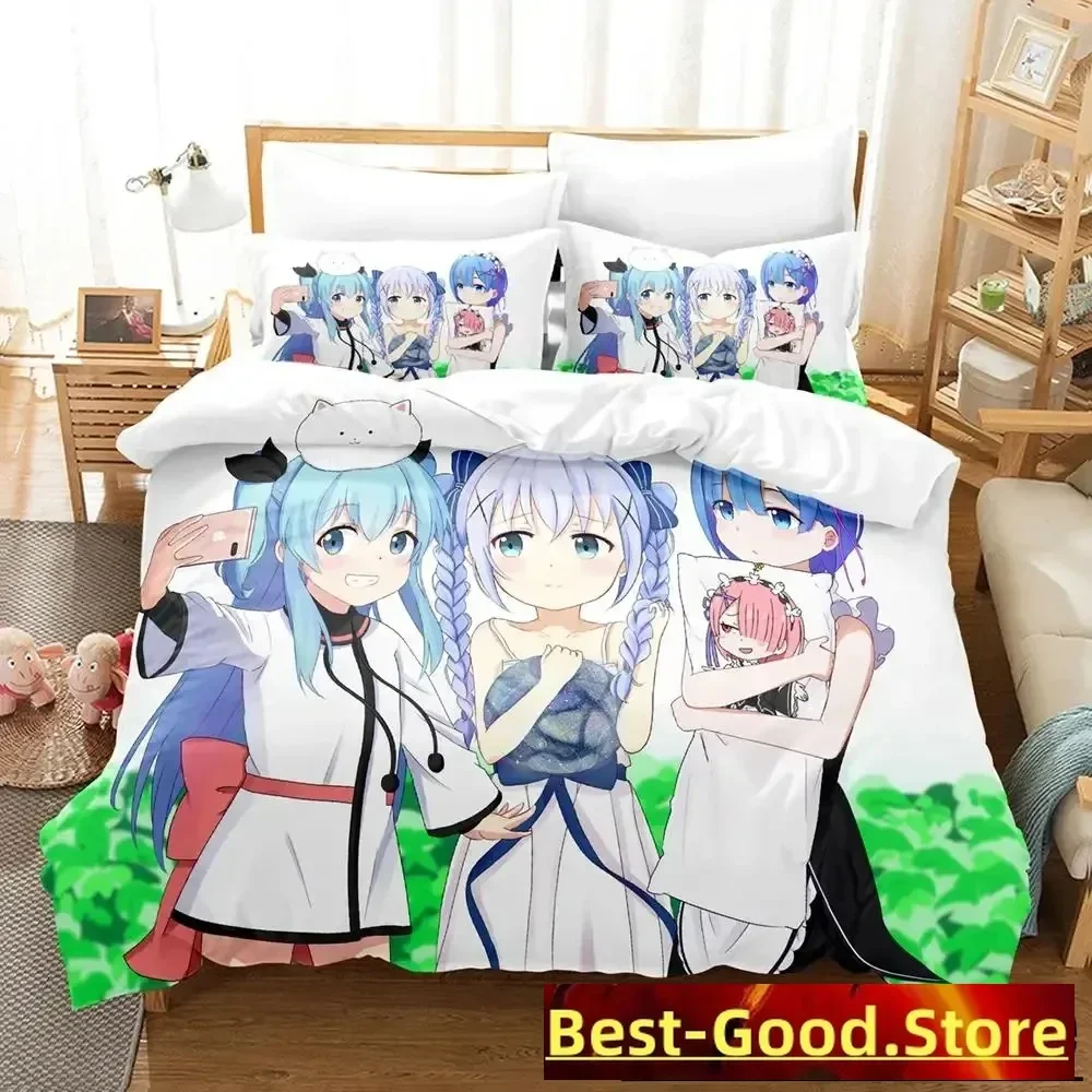 Anime Sora No Method Celestial Method Bedding Set Boys Girls Twin Queen Size Duvet Cover Pillowcase Bed Kids Adult Home Textiles