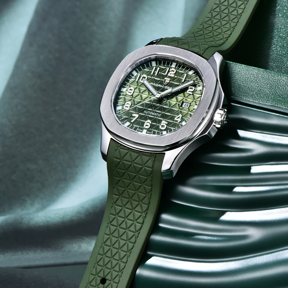 

Мужские часы Pagani Design 2026: элитные автоматические механические часы с механизмом MIYOTA 8215, сапфировым стеклом и функцией дайвинга (reloj hombre)